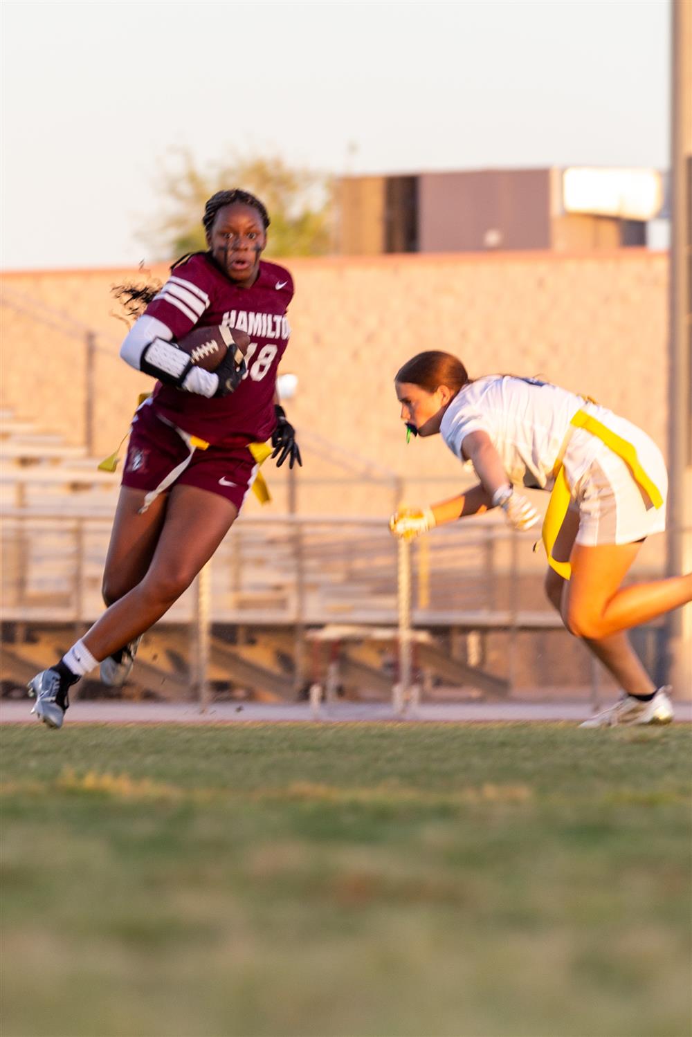 Flag Football Finals, Casteel v. Hamilton